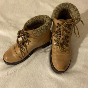 Brown boots
